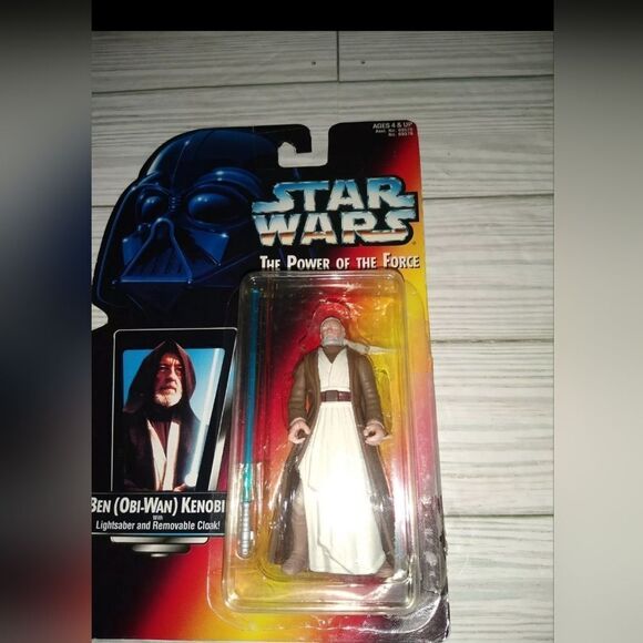 Ben Obi-Wan Kenobi Action Figure Star Wars Power of the Force Toy Kenner 1995 - Picture 5 of 8